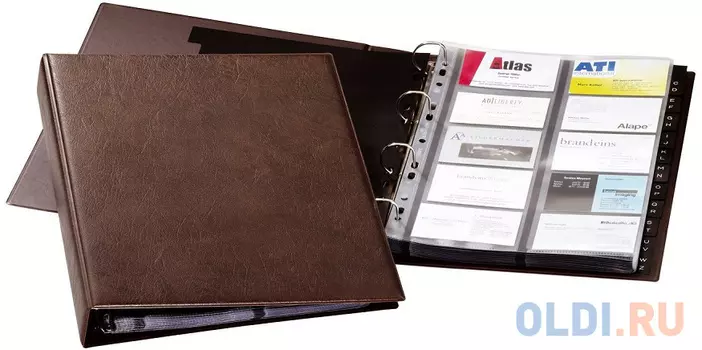 Визитница Durable Visifix A4 238411 400 шт коричневый 238411