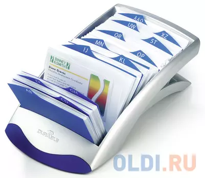 Визитница Durable Visifix desk 200 шт серебристый 241323