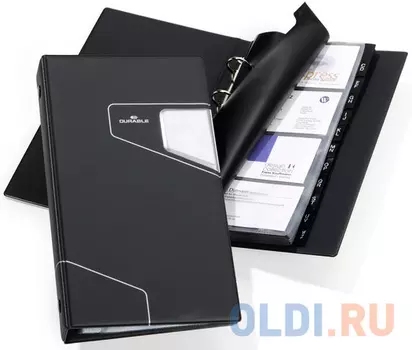 Визитница Durable VISIFIX PRO 200 шт антрацит 2461-58