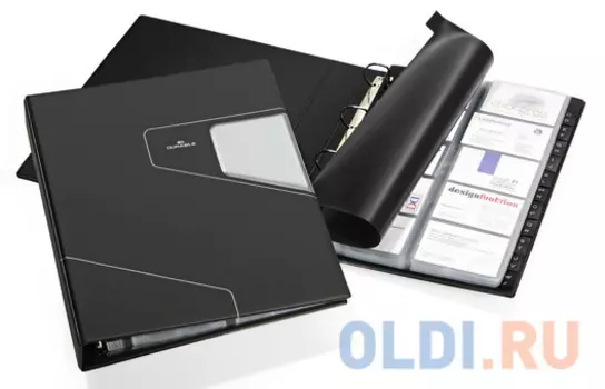 Визитница Durable VISIFIX PRO 400 шт антрацит 2462-58