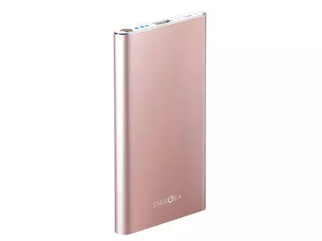 Внешний аккумулятор EnergEA 5000 mAh, Li-polymer, Gold (Rose Gold), 2.1A