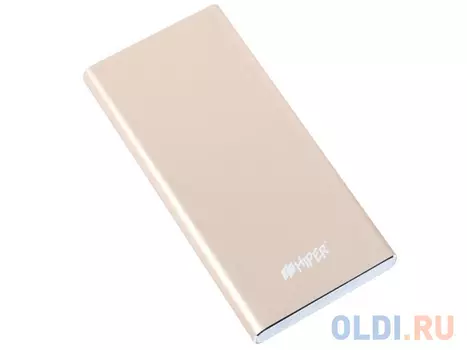 Внешний аккумулятор HIPER MPX10000 10000 мАч золотистый