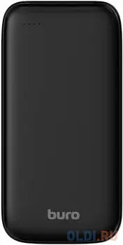 Внешний аккумулятор Power Bank 20000 мАч Бюрократ BP20A черный