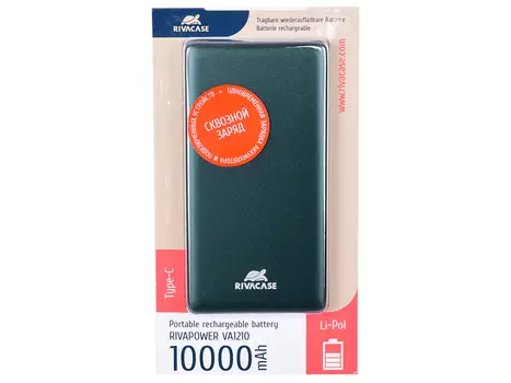 Внешний аккумулятор RIVAPOWER VA1210 (10000mAh)