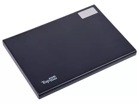Внешний аккумулятор TopON TOP-MAX2 30000мАч, QC3.0, Экран, . В комплекте Type-C - Type-C, Type-C - USB A, MicroUSB - USB A, Цвет черный