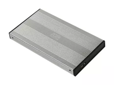 Внешний бокс HDD/SSD 2.5 AgeStar 3UB2S Корпус Silver / Алюминий / USB 3.0 / SATA III