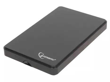 Внешний бокс HDD/SSD 2.5 Gembird EE2-U3S-40P Корпус Black / Пластик / USB 3.0 / USB 3.1 Gen 1 / SATA