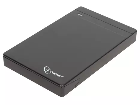 Внешний бокс HDD/SSD 2.5 Gembird EE2-U2S-44P Корпус Black / Пластик / USB 2.0 / SATA