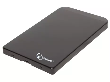 Внешний бокс HDD/SSD 2.5 Gembird EE2-U2S-41 Корпус Black / Алюминий / USB 2.0 / SATA