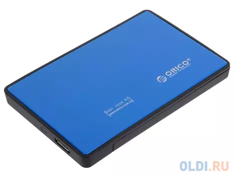 Внешний контейнер для HDD ORICO 2588US3-BL (синий) 2.5" USB 3.0