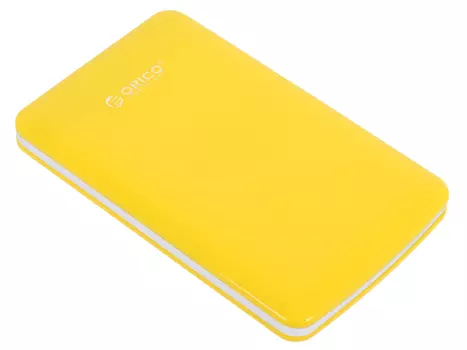 Внешний бокс HDD/SSD 2.5 Orico 2579S3-OR Корпус Yellow / Пластик / USB 3.0 / USB 3.1 Gen 1 / SATA III