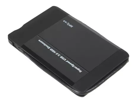 Внешний бокс HDD/SSD 2.5 Orient 2565 U3 (30211) Корпус Black / Алюминий / USB 3.0 / USB 3.1 Gen 1 / SATA III