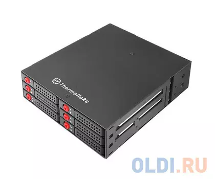 Внешний контейнер для HDD 2.5" SATA Thermaltake Max 2506 ST-009-M21STZ-A2 SATA I/II/III металл черный