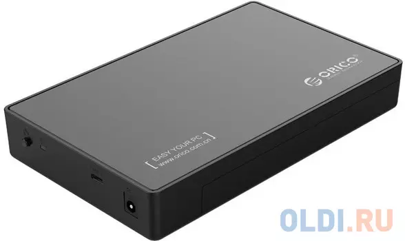 Внешний контейнер для HDD 3.5" SATA Orico 3588C3-BK USB 3.0 Type C черный