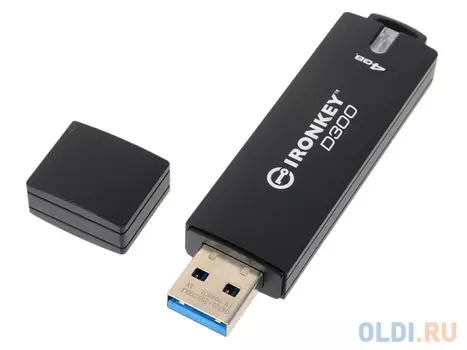 Внешний накопитель 4GB USB Drive Kingston Iron Key EMS IKD300 (IKD300M/4GB)