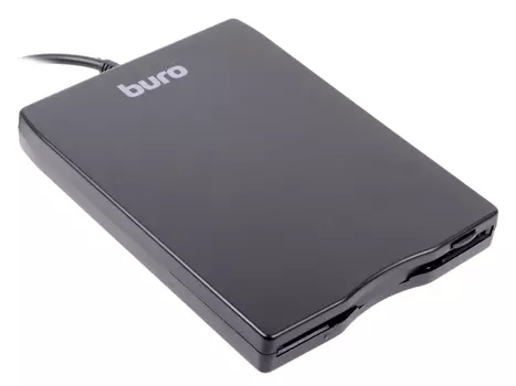 Внешний привод FDD BURO BUM-USB USB 2.0 черный Retail