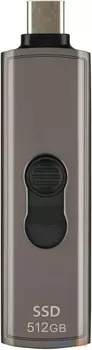Внешний SSD диск 1.8" 512 Gb USB Type-C Transcend ESD330C серый