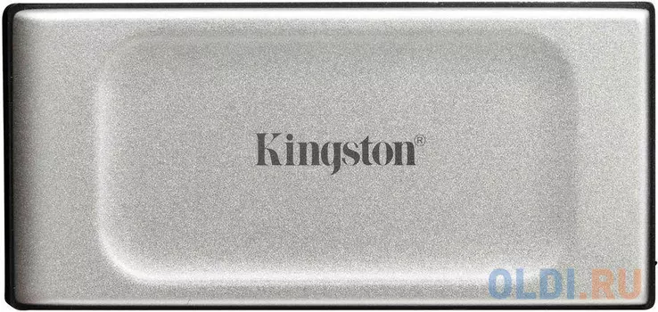Внешний SSD диск 1.8" 1 Tb USB Type-C Kingston XS2000 Portable серебристый