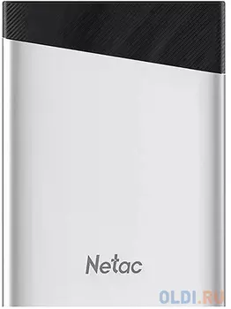 Внешний SSD диск 2.5" 960 Gb USB Type-C Netac Z6S серебристый