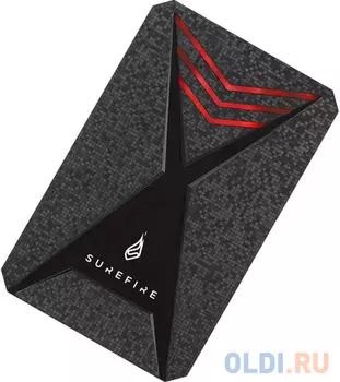 Внешний SSD диск 2.5" 512 Gb USB 3.2 Gen1 Verbatim Gaming Bunker 53683 черный