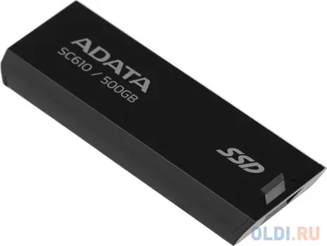 Внешний SSD диск 500 Gb USB 3.2 ADATA SC610 черный