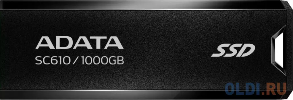 Внешний SSD диск mSATA 1 Tb USB 3.2 ADATA SC610 черный