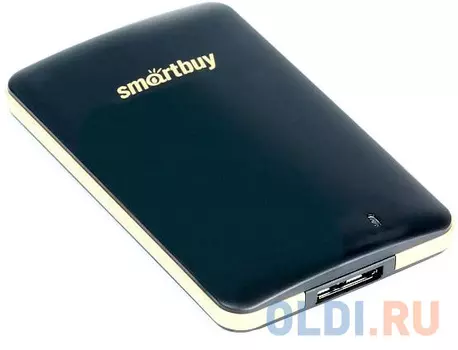 Внешний жесткий диск 512Gb SSD Smartbuy S3 Drive SB512GB-S3DB-18SU30 черный (1.8", USB3.0, 425/400Mbs, TLC)