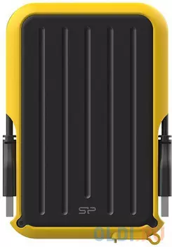Внешний жесткий диск 2.5" 1 Tb USB 3.0 Silicon Power SP010TBPHD66SS3Y желтый черный