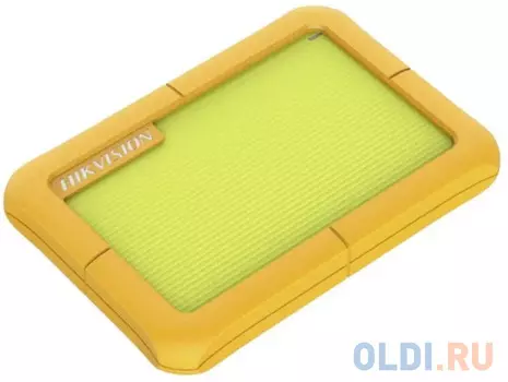 Внешний жесткий диск 2.5" 1 Tb USB 3.0 Hikvision HS-EHDD-T30 1T GRAY RUBBER зеленый