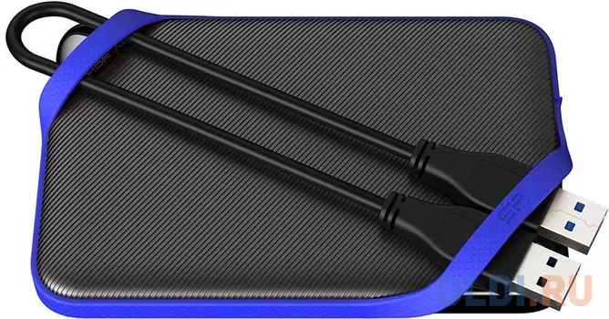 Внешний жесткий диск 2.5" 2 Tb USB 3.0 Silicon Power SP020TBPHD62SS3B синий черный