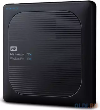 Внешний жесткий диск 2.5" USB3.0 4 Tb Western Digital My Passport Wireless Pro WDBSMT0040BBK-RESN черный