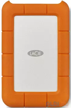 Внешний жесткий диск 2.5" USB-C 1Tb Lacie Rugged Mini STFR1000800 оранжевый