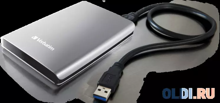 Внешний жесткий диск 2TB Verbatim Store 'n' Go Style, 2.5", USB 3.0, Серебристый