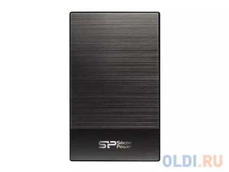 Внешний жесткий диск 2.5" USB3.0 2 Tb Silicon Power Diamond D05 SP020TBPHDD05S3T серый