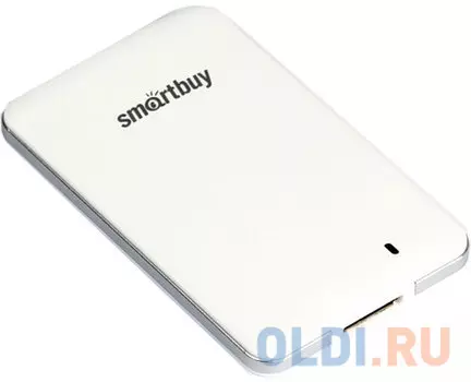 Внешний жесткий диск 1Tb SSD Smartbuy S3 Drive SB1024GB-S3DW-18SU30 белый (1.8", USB3.0, 425/400Mbs, TLC)