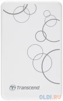 Внешний жесткий диск 1Tb Transcend TS1TSJ25A3W 2.5" USB 3.0 