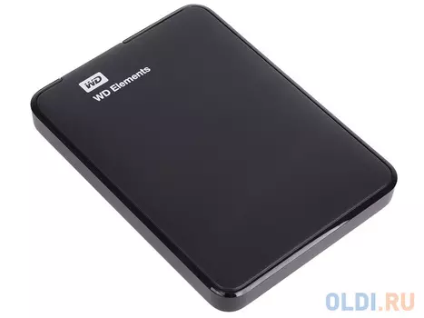 Внешний жесткий диск 500Gb WD Elements Portable WDBUZG5000ABK-WESN (2.5", USB 3.0, Black)