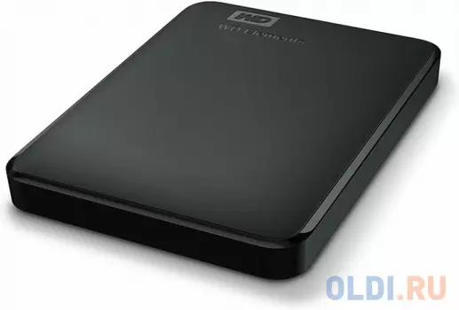 Внешний жесткий диск 4Tb WD Elements Portable WDBW8U0040BBK-EEUE (2.5", USB 3.0, Black)