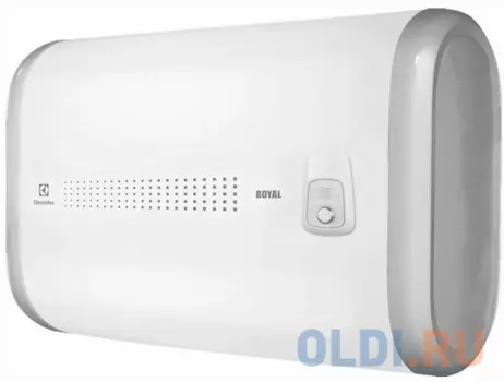 Водонагреватель накопительный Electrolux EWH 100 Royal H, 100 л., плоский, белый, 2 кВт., механическое упр., горизонтальный