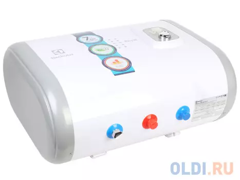 Водонагреватель накопительный Electrolux EWH 30 Royal H, 30 л., 2 кВт., плоский, белый, механическое упр., горизонтальный