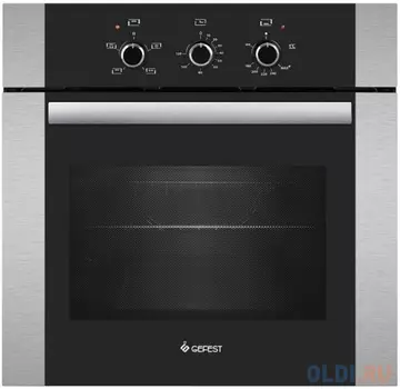 Газовый шкаф Gefest ДГЭ 621-01 черно-серебристый