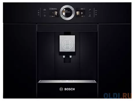 Встраиваемая кофемашина Bosch CTL636ES1 черно-серебристый
