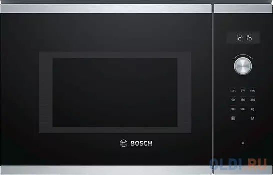Встраиваемая микроволновая печь Bosch BFL554MS0 900 Вт нержавеющая сталь/черный
