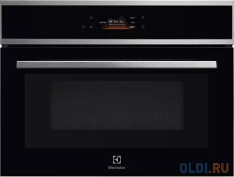 Встраиваемая микроволновая печь Electrolux EVM8E08X 1000 Вт чёрный серебристый