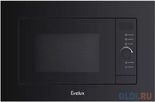 Встраиваемая микроволновая печь EVELUX MW 253 B 700 Вт чёрный