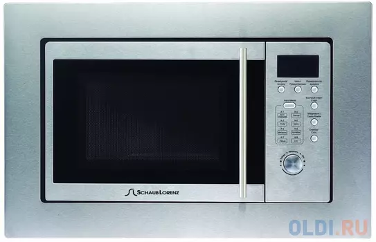 Встраиваемая микроволновая печь Schaub Lorenz SLM EE21D 800 Вт серебристый