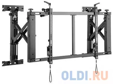 [VW50] Настенное крепление для видеостен Wize Pro VW50 с выдвижным механизмом,тех-гия push in-pop out, для 45"-55", Max VESA 600x400 мм, до