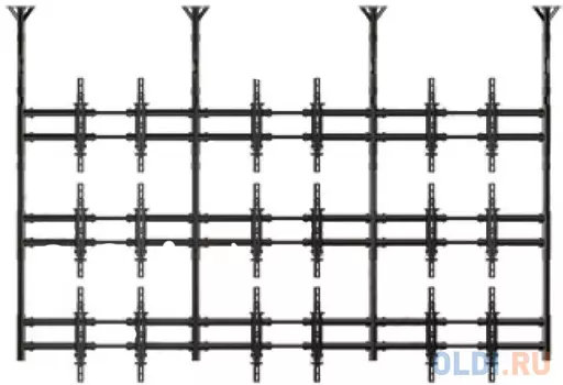 [VWC47] Модуль Wize VWC47 для потолочной видеостены для дисплеев 40"-47", Max VESA 800x600 мм, нагрузка на один модуль 45 кг, черн.