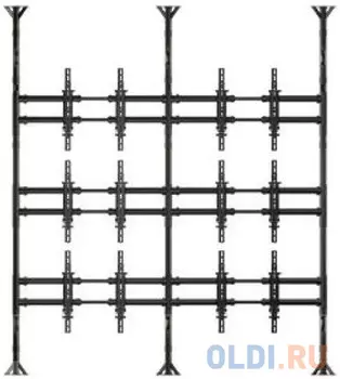 [VWFC47] Модуль Wize VWFC47 для напольно-потолочной видеостены для дисплеев 40"-47", Max VESA 800x600 мм, нагрузка на один модуль 45 кг, чер