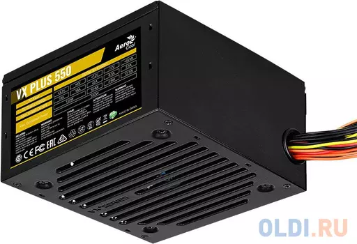 VX Plus 550 550W , ATX v2.3 , Fan 12cm , 500mm cable , Retail